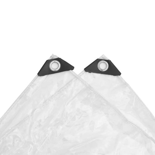  átlátszó ponyva lyukasztóval 2x3 m PVC