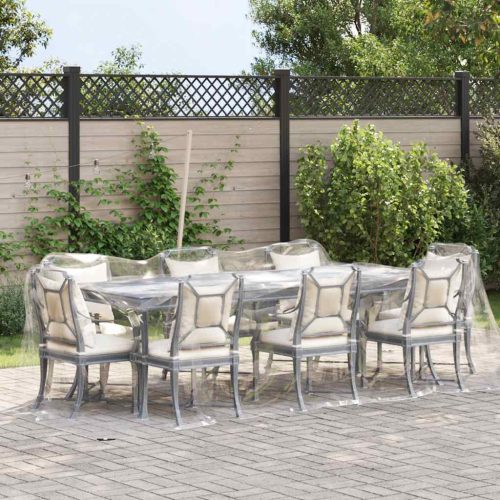  átlátszó ponyva lyukasztóval 2x6 m PVC