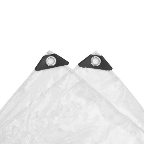  átlátszó ponyva lyukasztóval 2x12 m PVC