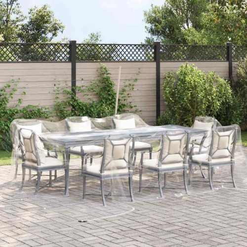  átlátszó ponyva lyukasztóval 5x6 m PVC