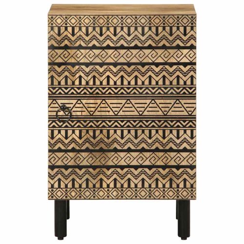  tömör mangófa fürdőszobaszekrény 38 x 33,5 x 58 cm