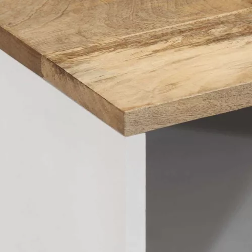  tömör mangófa TV-szekrény 80x31,5x46 cm