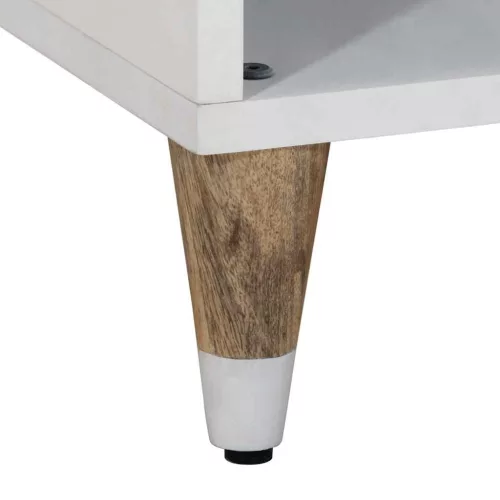  tömör mangófa TV-szekrény 80x31,5x46 cm