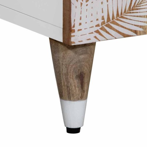  tömör mangófa fürdőszobaszekrény 38 x 33,5 x 160 cm