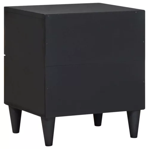  Éjjeli asztal 2 pcs Barna 40 x 33,5 x 46 cm Tömör Mangófát