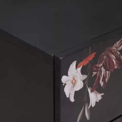  Éjjeli asztal 2 pcs Barna 40 x 33,5 x 46 cm Tömör Mangófát