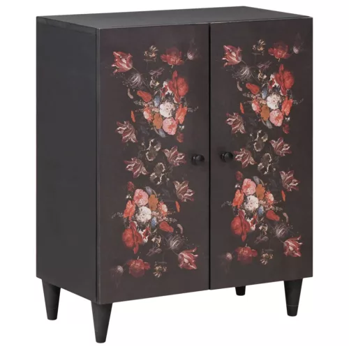  Tároló szekrények Sokszínű 60 x 33.4 x 75.1 cm Tömör Mangófát