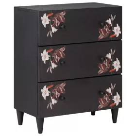    Tároló szekrények Sokszínű 60 x 33,5 x 75 cm Tömör Mangófát