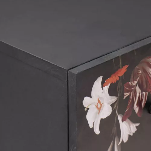  Tároló szekrények Sokszínű 60 x 33,5 x 75 cm Tömör Mangófát