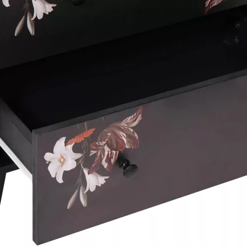  Tároló szekrények Sokszínű 60 x 33,5 x 75 cm Tömör Mangófát