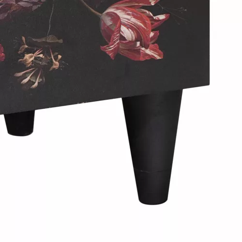  Éjjeli asztal fiókkal Sokszínű 50 x 33 x 60 cm Tömör Mangófát