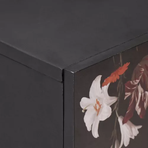  Éjjeli asztal fiókkal Sokszínű 50 x 33 x 60 cm Tömör Mangófát