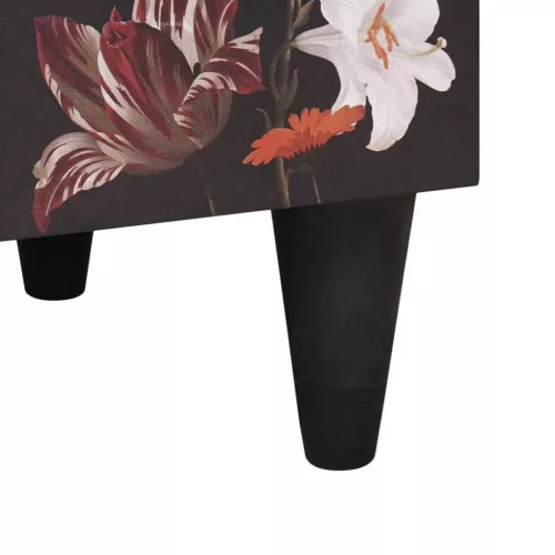  Éjjeli asztal fiókkal Sokszínű 50 x 33 x 60 cm Tömör Mangófát