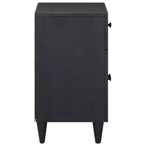  Éjjeli asztal fiókkal Sokszínű 50 x 33 x 60 cm Tömör Mangófát