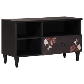    Tároló szekrények Sokszínű 80 x 33,5 x 46 cm Tömör Mangófát