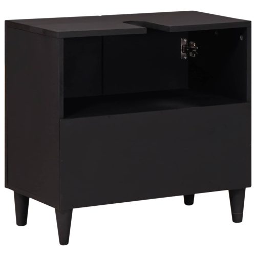  Mosdókagyló szekrény Sokszínű 62 x 33 x 58 cm Tömör Mangófát