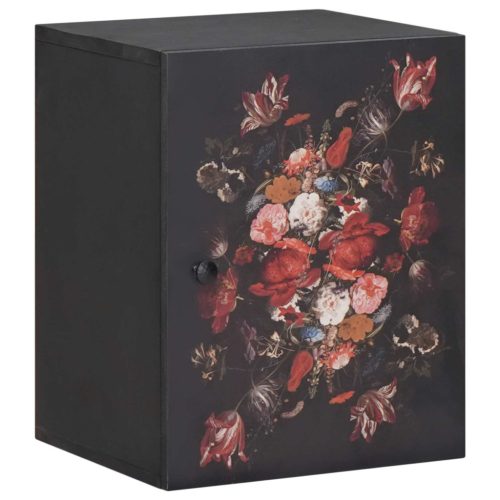  Függő szekrény Sokszínű 38 x 33,5 x 48 cm Tömör Mangófát