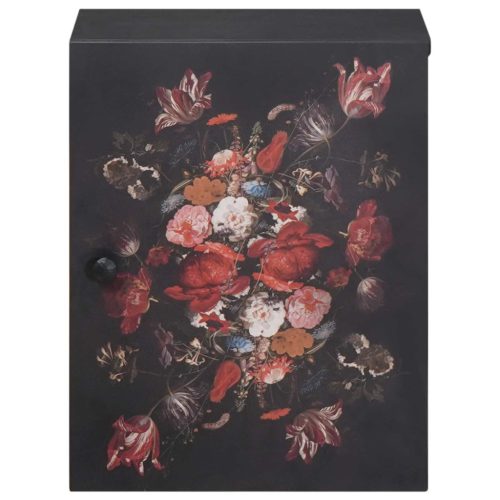  Függő szekrény Sokszínű 38 x 33,5 x 48 cm Tömör Mangófát