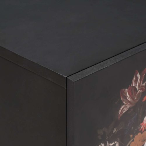  Függő szekrény Sokszínű 38 x 33,5 x 48 cm Tömör Mangófát