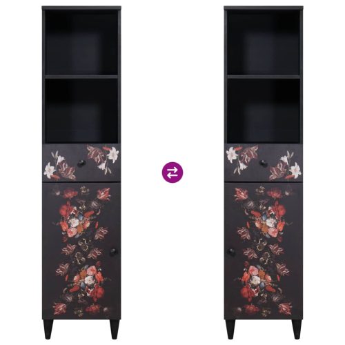  Fürdőszoba Székény Sokszínű 38 x 33,5 x 160 cm Tömör Mangófát