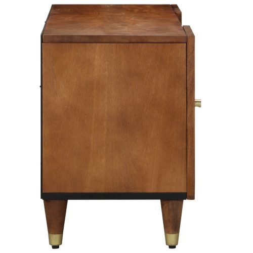  TV szekrény 105x33x46 cm Tömör mangófából