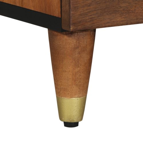  TV Szekrény 70x33x46 cm Tömör Mangófából