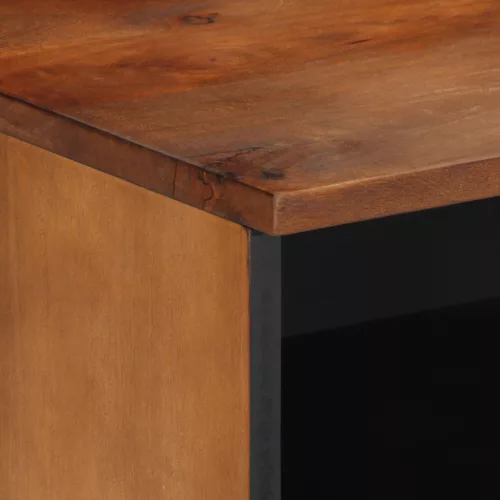  Éjjeli szekrények 2 db 40x33x46 cm Szilárd mangófából