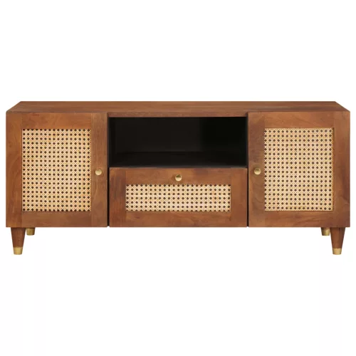  Média tárolószekrények és állványok fiókkal tárolóval ajtóval Barna