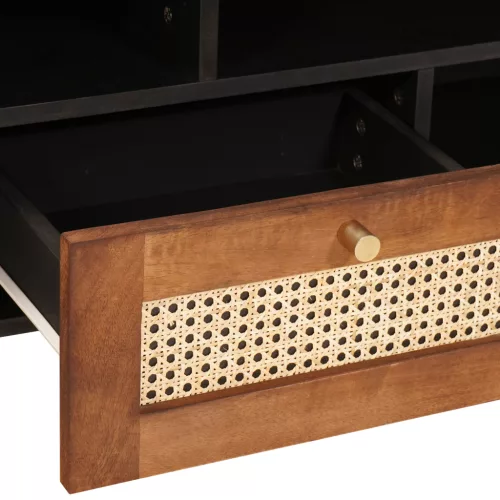  Média tárolószekrények és állványok fiókkal tárolóval Barna