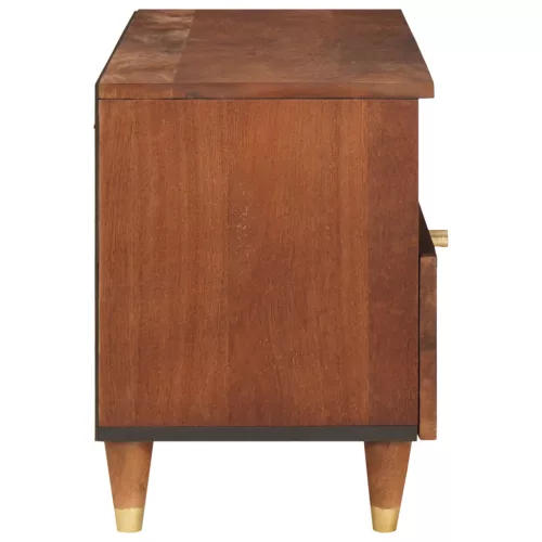  Média tárolószekrények és állványok fiókkal polcokkal tárolóval Barna