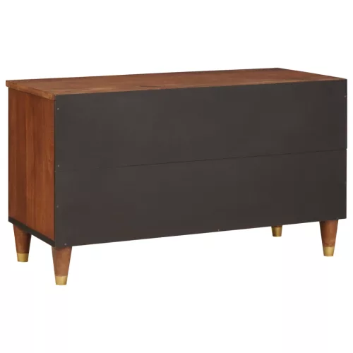  Média tárolószekrények és állványok fiókkal polcokkal tárolóval Barna