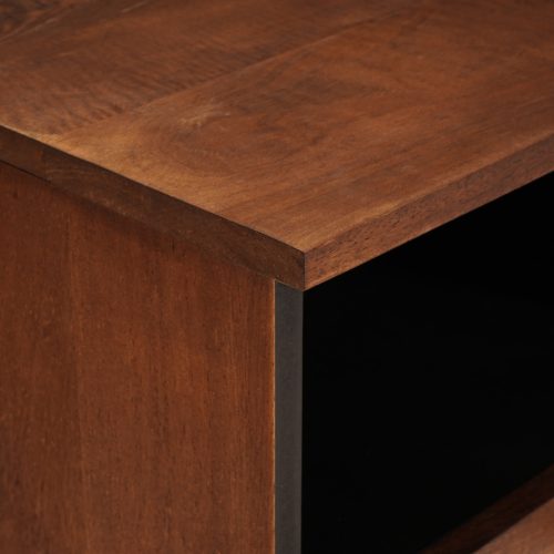  Média tárolószekrények és állványok fiókkal polcokkal tárolóval Barna