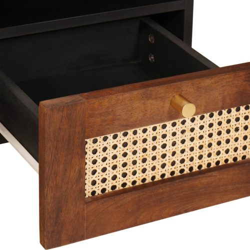  Média tárolószekrények és állványok fiókkal polcokkal tárolóval Barna