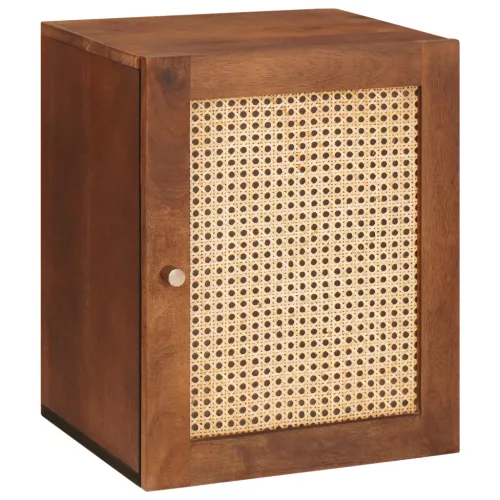  Fürdőszoba Székény polcokkal tárolóval ajtóval Barna 38 x 33.5 x 48 cm