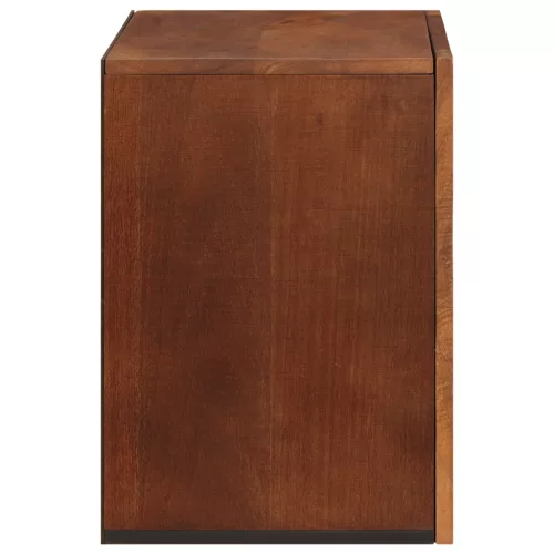  Fürdőszoba Székény polcokkal tárolóval ajtóval Barna 38 x 33.5 x 48 cm