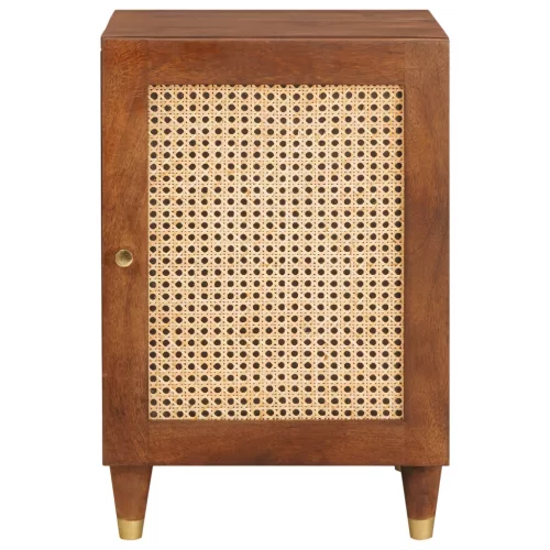  Fürdőszoba Székény polcokkal tárolóval ajtóval Barna 38 x 33.5 x 58 cm