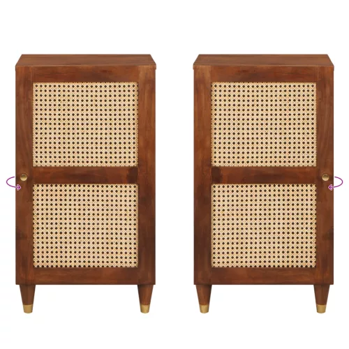  Média tárolószekrények és állványok polcokkal tárolóval ajtóval Barna