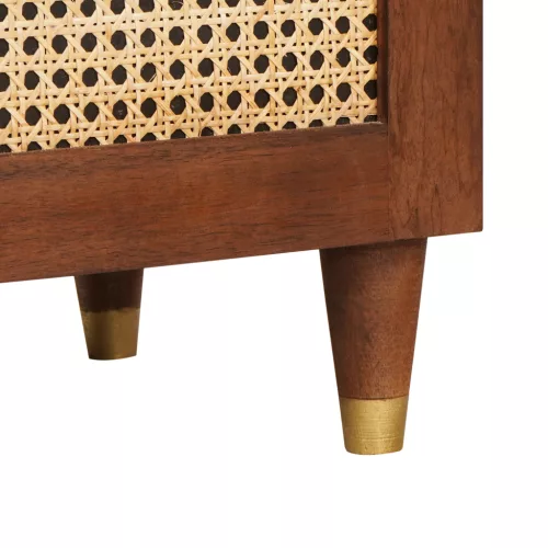  Média tárolószekrények és állványok polcokkal tárolóval ajtóval Barna