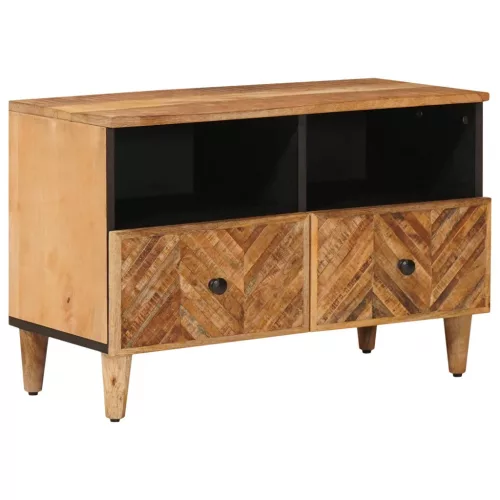  Tároló szekrények Barna 70 x 33,5 x 46 cm Tömör Mangófát