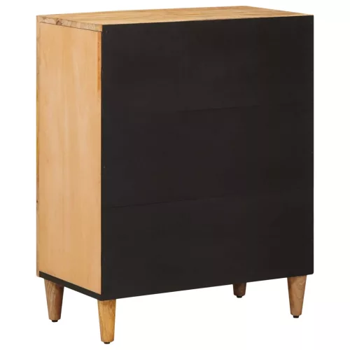  Tároló szekrények Barna 60 x 33,5 x 75 cm Tömör Mangófát