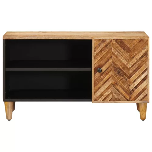  Tároló szekrények Barna 80 x 31,5 x 46 cm Tömör Mangófát