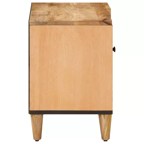  Tároló szekrények Barna 80 x 31,5 x 46 cm Tömör Mangófát