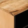  Tároló szekrények Barna 80 x 31,5 x 46 cm Tömör Mangófát