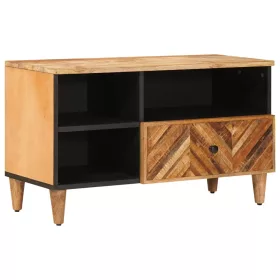    Tároló szekrények Barna 80 x 33,5 x 46 cm Tömör Mangófát