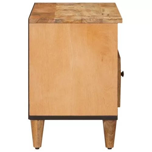  Tároló szekrények Barna 80 x 33,5 x 46 cm Tömör Mangófát