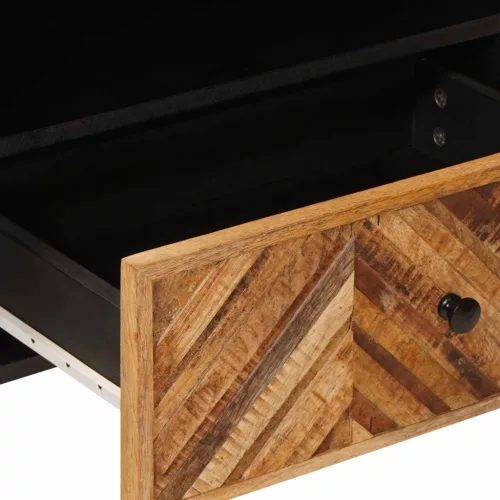  Tároló szekrények Barna 80 x 33,5 x 46 cm Tömör Mangófát
