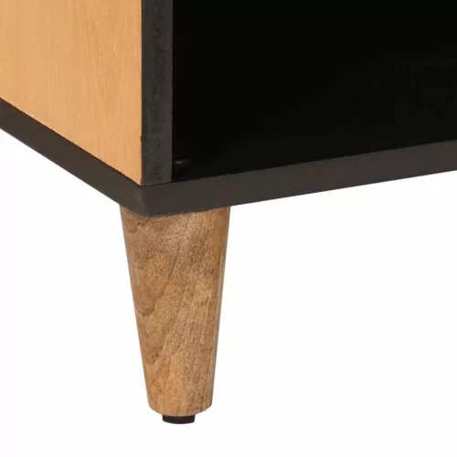  Tároló szekrények Barna 80 x 33,5 x 46 cm Tömör Mangófát