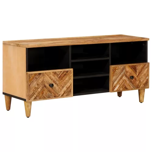  Tároló szekrények Barna 100 x 33,5 x 46 cm Tömör Mangófát