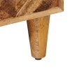  Tároló szekrények Barna 60 x 33,5 x 75 cm Tömör Mangófát