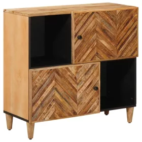    Tároló szekrények Barna 80 x 33,5 x 75 cm Tömör Mangófát